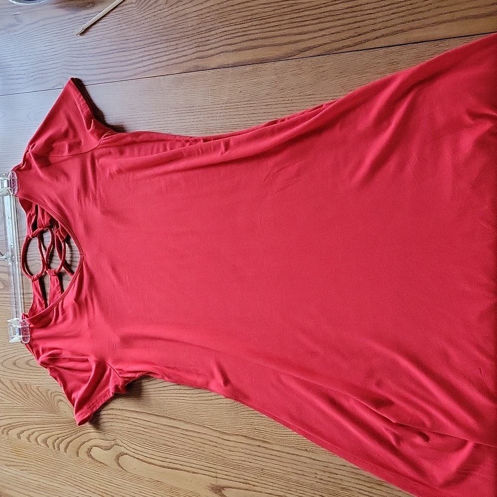 Women's medium size red dress